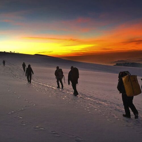 Sunrise over Kilimanjaro