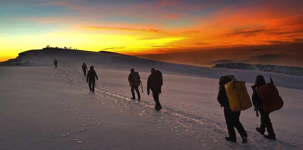 Sunrise over Kilimanjaro