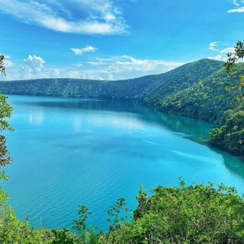 Lake Chala scenic landscape